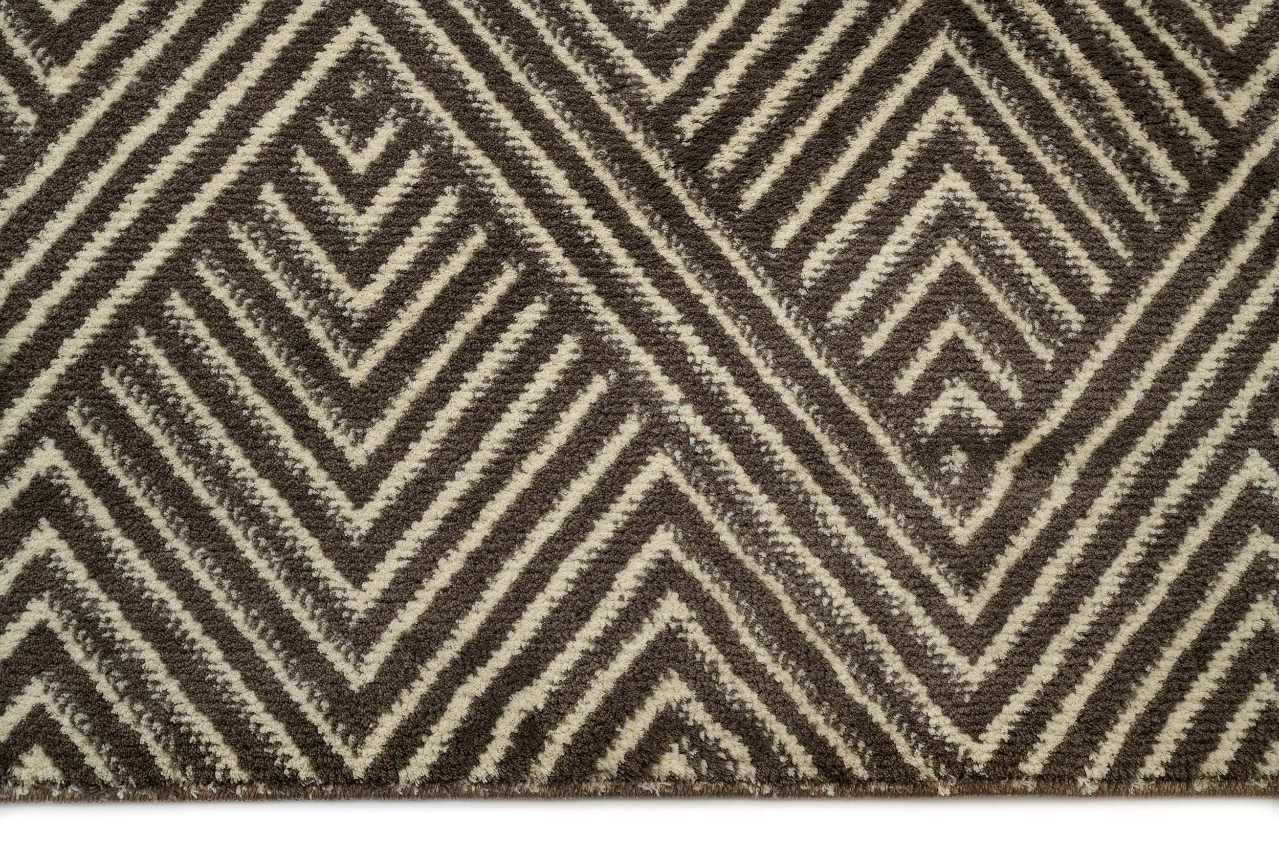 Covor Modern/Geometric Living Maro din Poliester Dreptunghiular Otantik 5507A