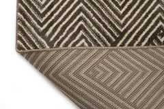 Covor Modern/Geometric Living Maro din Poliester Dreptunghiular Otantik 5507A
