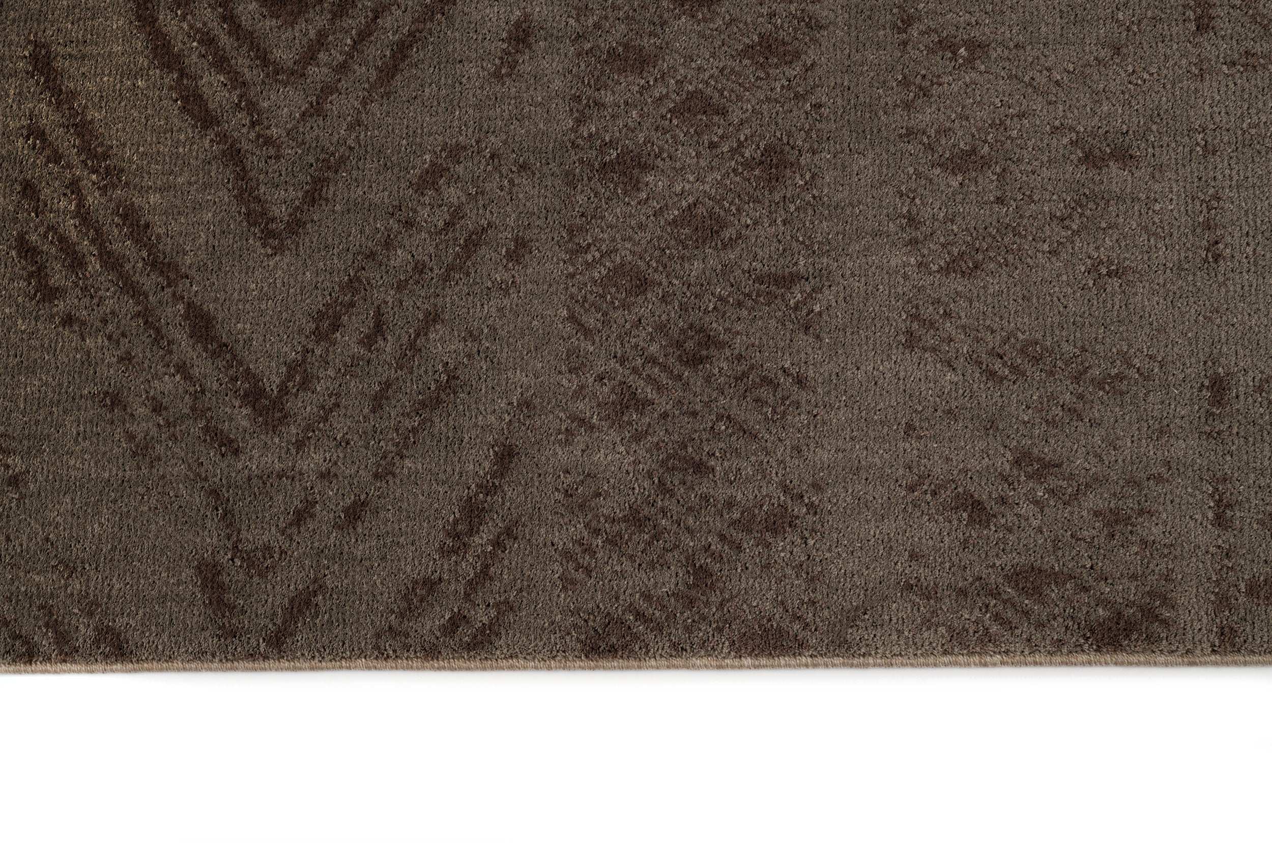 Covor Modern/Abstract Bucatarie Maro din Poliester Dreptunghiular Otantik 2617A