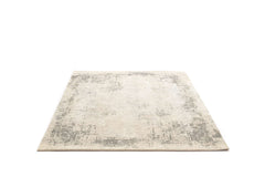 Covor Abstract Living Gri/Bej din Poliester/Polipropilena SilaLux 2930A