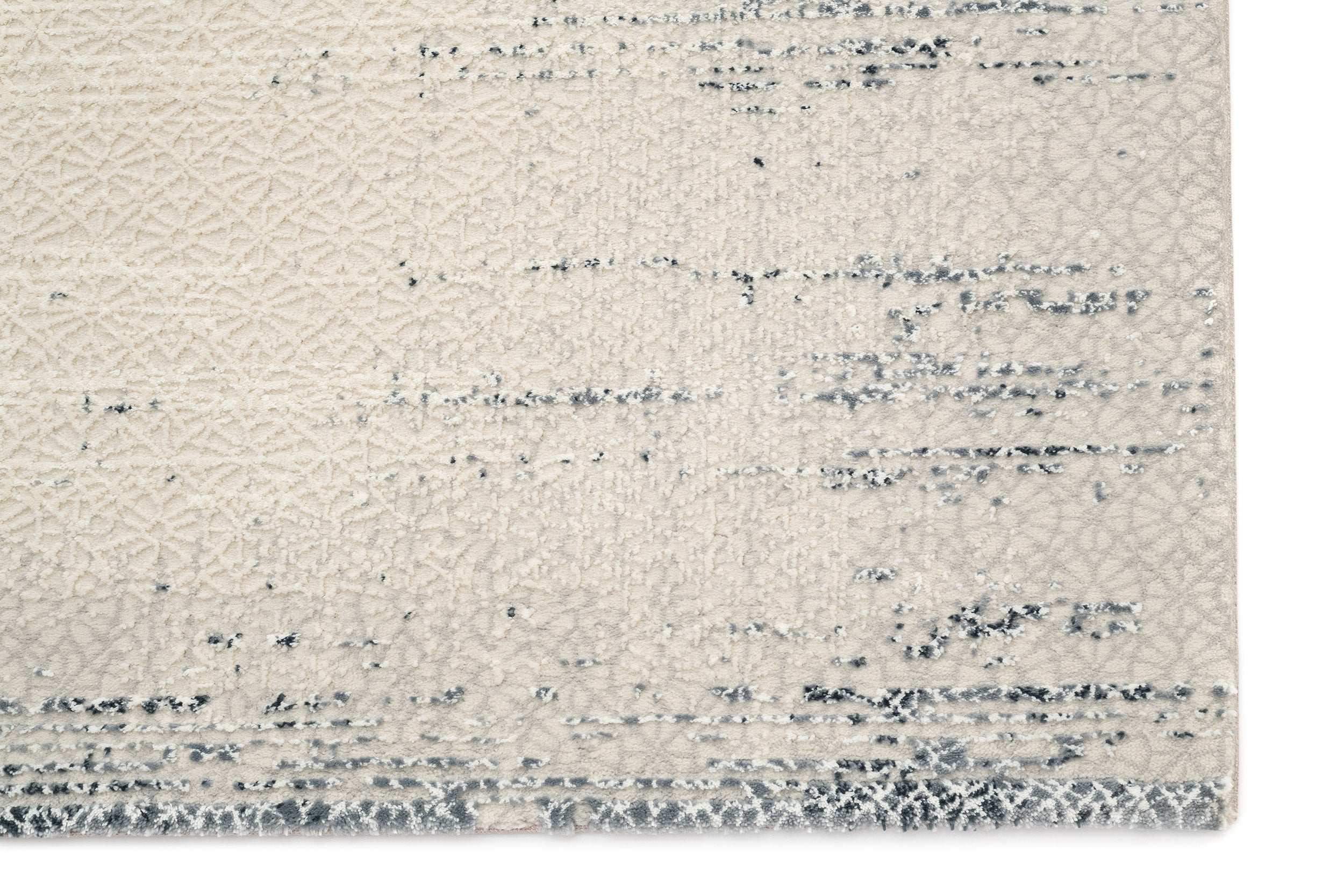 Covor Traditional Living Albastru/Gri din Poliester/Polipropilena SilaLux 2983A franjuri