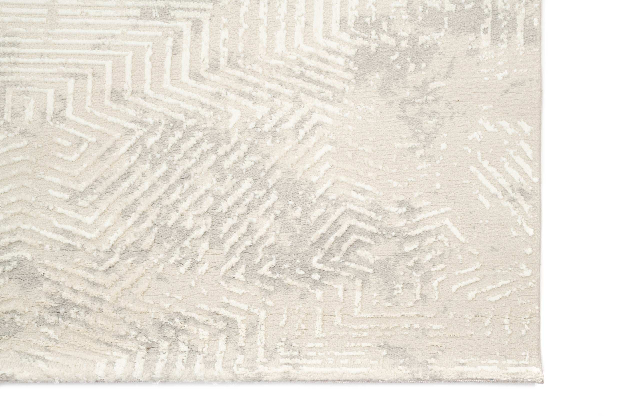 Covor Modern Living Bej/Gri din Poliester/Polipropilena SilaLux 2990A