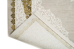 Covor Clasic Living Verde/Gri din Acril - Topkapi R040A