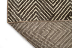 Covor Modern/Geometric Living Maro din Poliester Dreptunghiular Otantik 5507A